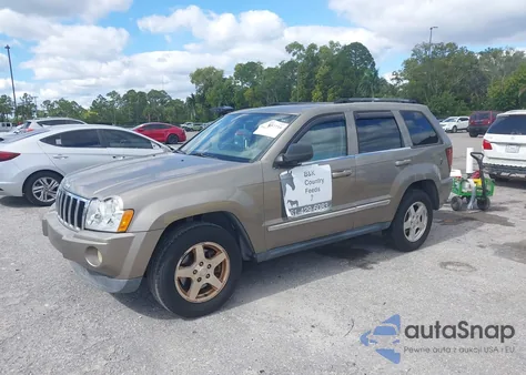 2006 Jeep Grand Cherokee Limited из США, поврежденный, VIN 1J4HS58N86C164396